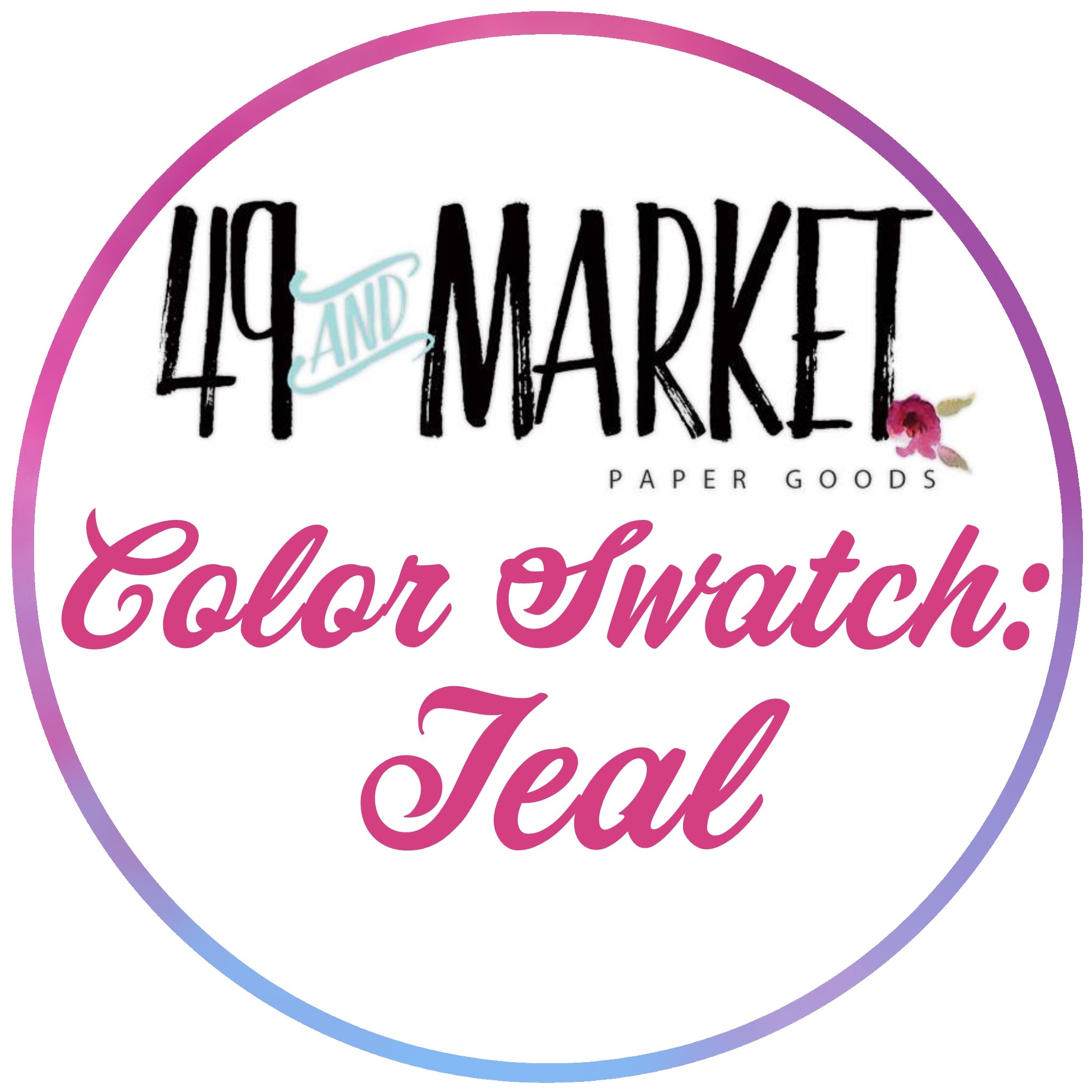 BUY IT ALL: 49 & Market Color Swatch Teal Collection